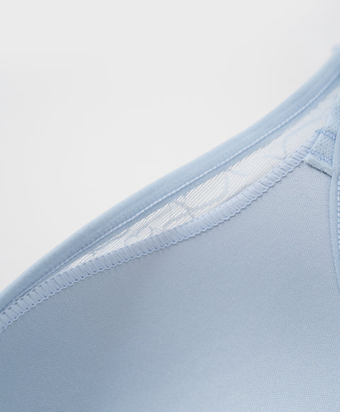 Sheer Elegance Wireless Lightly-lined 3/4 Cup Demi Bra