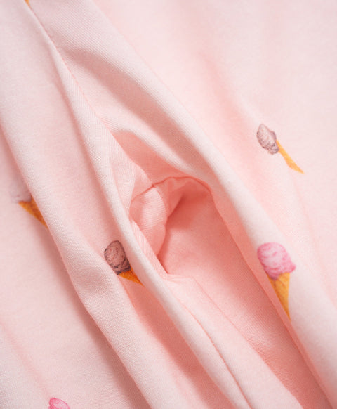 Ice Cream Project Long Sleeves Top & Long Pants Set