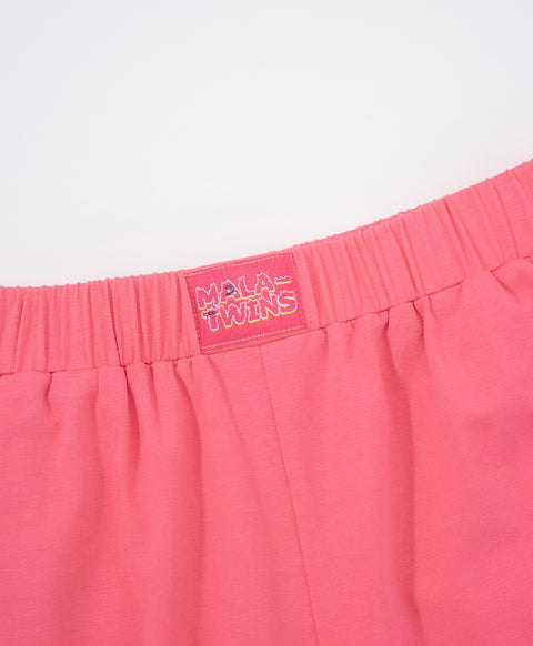 Mala-Twins Top & Shorts Sleep Set