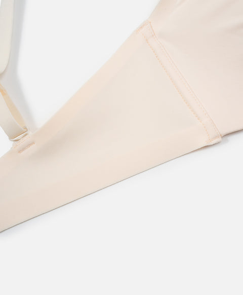 Bare Essentials Wireless V-Neck 3/4 Cup Demi Bra