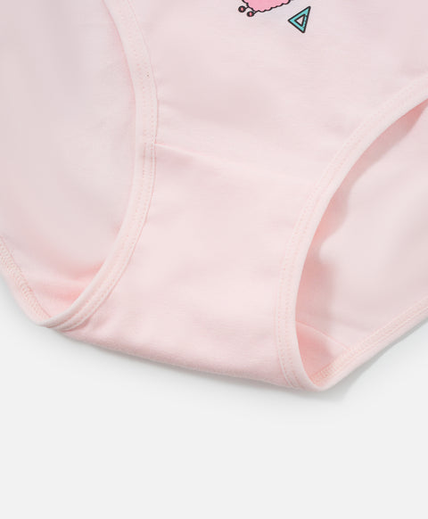 The Study Club Yuki & Hattie Low waist Mini 5pcs-pack Cotton Spandex Graphic Panties Wonder Box
