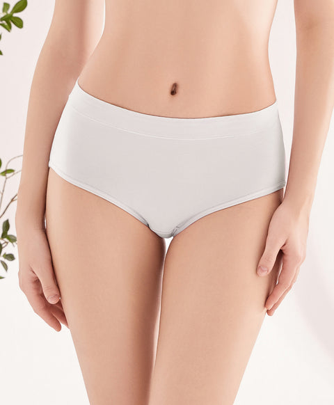 Comfort Days Pique Mid Waist Midi Panties