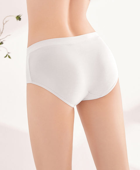 Comfort Days Pique Mid Waist Midi Panties