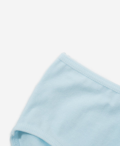 Sunday Morning Mid Waist Midi 5pcs Cotton Spandex Pack Panties