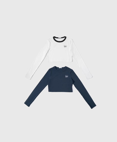 Dream Squad Long Sleeve Crop Tee