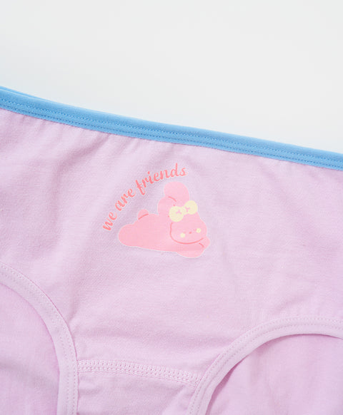 Junior We are Friends Cotton Low Waist Mini Panties