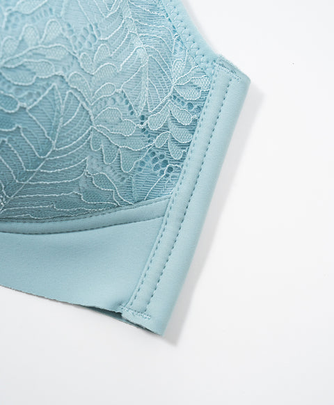 Modern Lace Wireless Full Coverage Bra (B Cup)