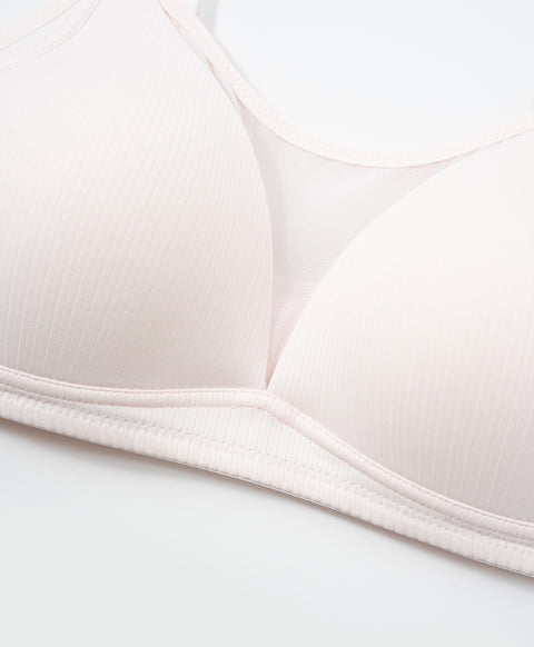 Bare Light Plus Size Wireless Lightly Lined 3/4 Cup Full Coverage Push-Up-Lifting Bra