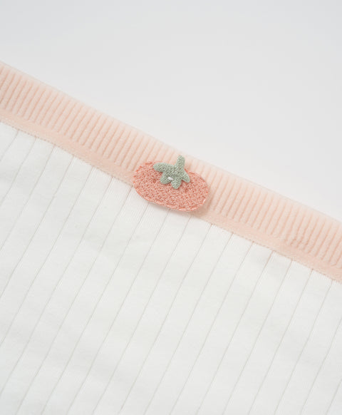 Lovely Charm Low Waist Midi Ribbed Cotton Panties