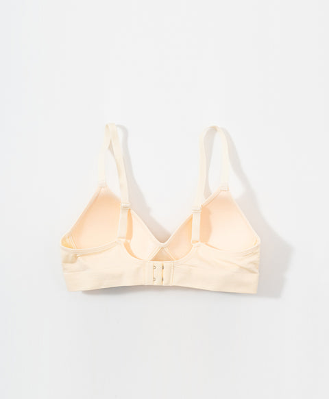 (NEW) Real Comfy Triangle Cup Seamless Wireless Bra