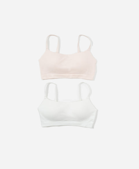 Teens Seamless Cloudy Fit Cami Crop Vest With Back Hook