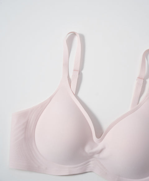 Marshmallow Kiss Triangle Wireless Bra with Back Hook – New & Improved