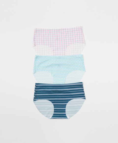 Print Clean Cut Low Waist Hipster Panties