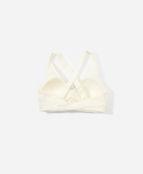 Supportive Soul Wireless Deep V Crossback Pull Over Sports Bra