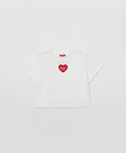 Call Me Lucky Relaxed Fit Crop Tee