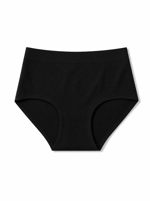 Comfy Mesh Lover Laminated Low Waist Hipster Panties