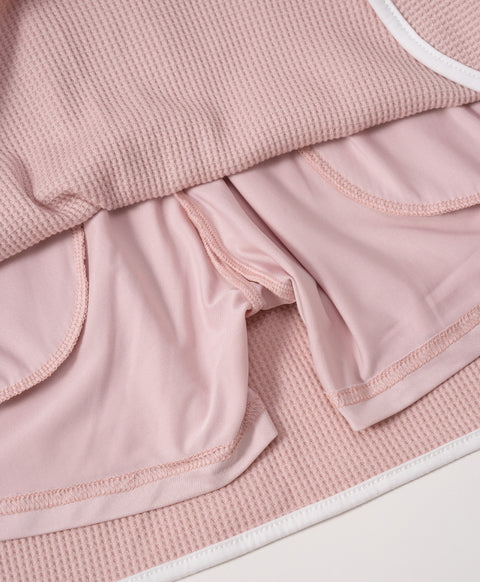 Dream Squad Waffle Pocket Skort with Drawstring