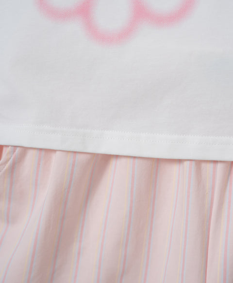 Keep Smiling Top & Boxer Shorts Sleep Set