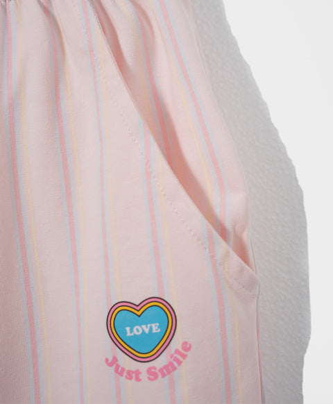 Keep Smiling Camisole Vest & Pants Sleep Set