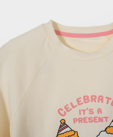 Junior Harmony Bday Party Long Sleeve Top & Pants Set