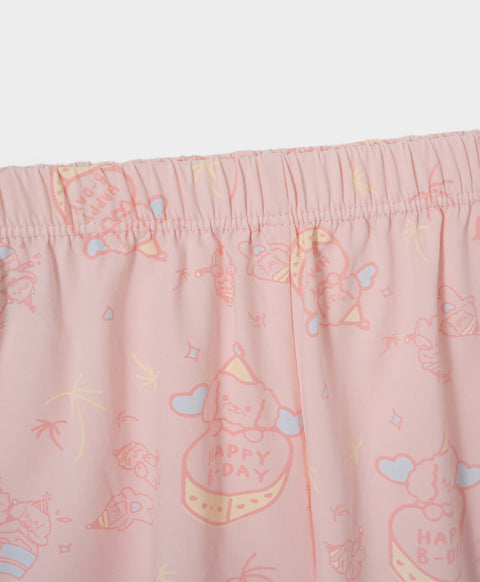 Harmony B-Day Party PJ Top & Shorts Set