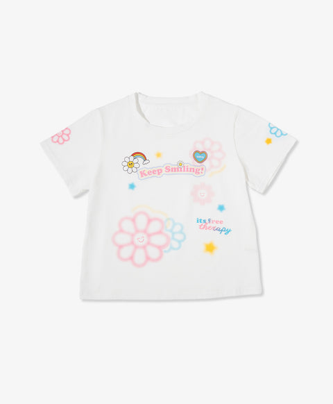 Keep Smiling Top & Boxer Shorts Sleep Set