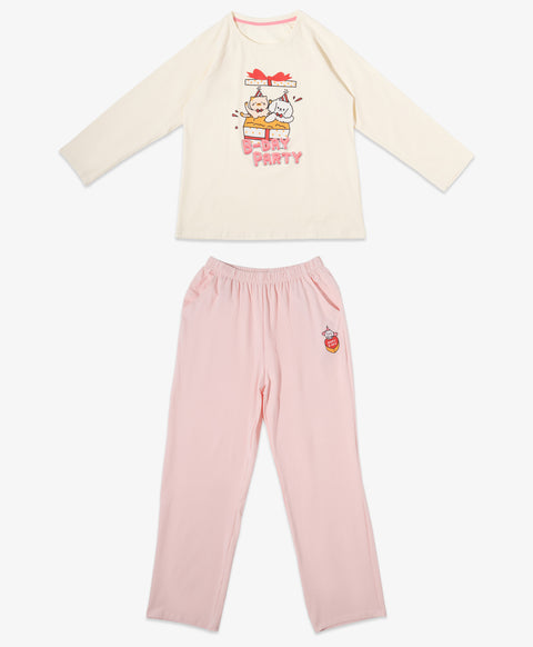Harmony B-Day Party Long Sleeve Top & Pants Set