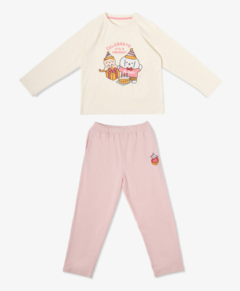 Junior Harmony Bday Party Long Sleeve Top & Pants Set