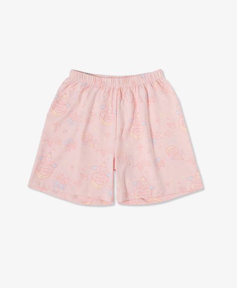 Harmony B-Day Party PJ Top & Shorts Set