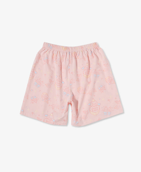 Harmony B-Day Party PJ Top & Shorts Set
