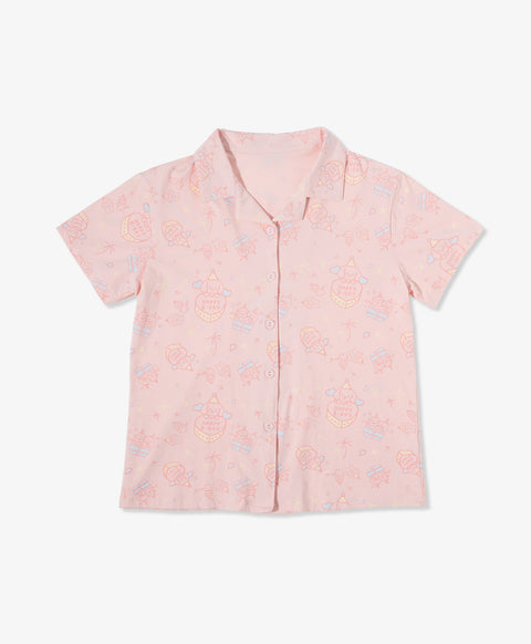 Harmony B-Day Party PJ Top & Shorts Set