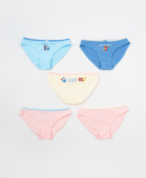 Harmony In Landon 5-pack Low Waist Mini Graphic Panties