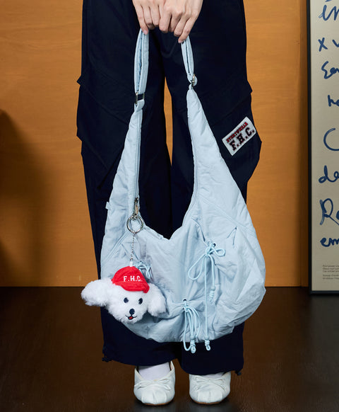 F.H.C Ribbon Dumpling Sling Tote Bag