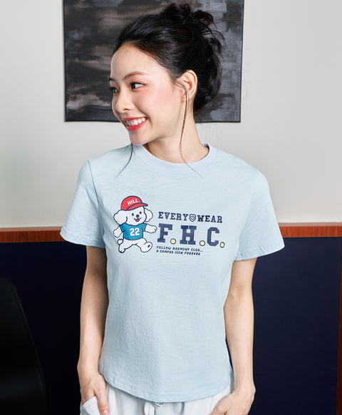 F.H.C Short Sleeves Relaxed Fit Tee