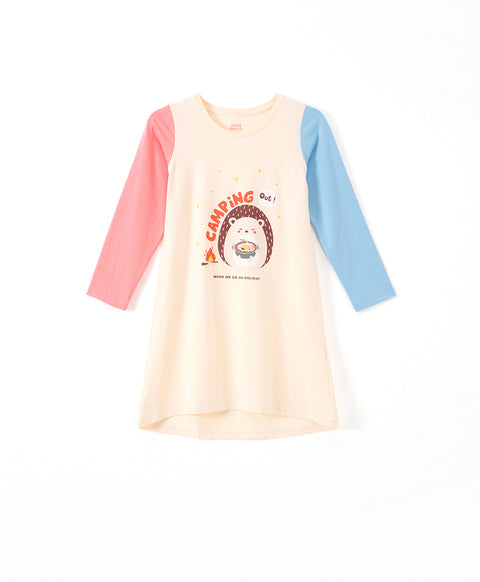 Junior Let's go Camping Sleep Dress