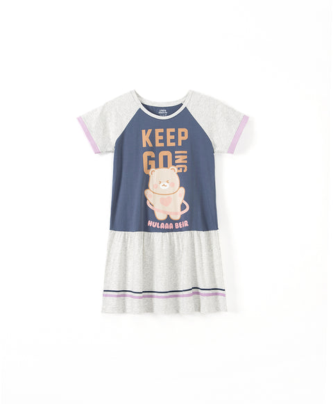 Junior Victory Teddy GIRLS Sleep Dress