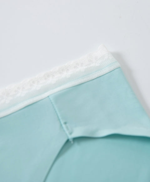 Lacey Laminated Low Waist Midi Panties