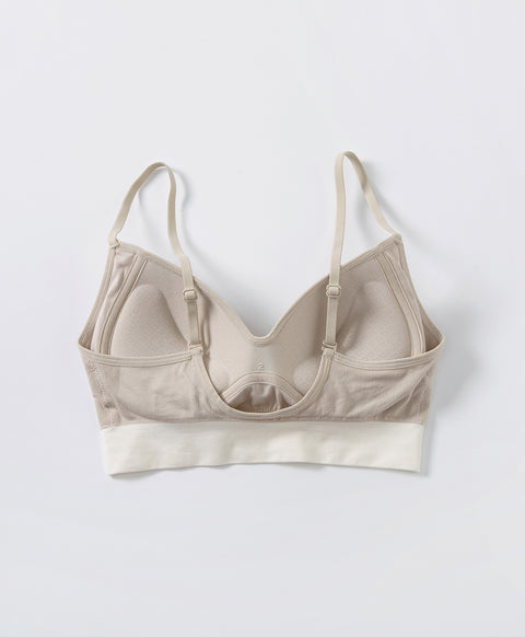 Everyday Neutrals Two-Ways Back Sweetheart Push-up Cami Vest