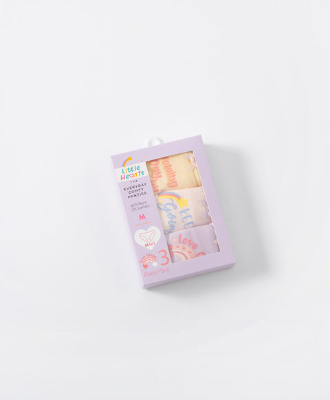 Junior Love Grows Mini 3-pack Panties