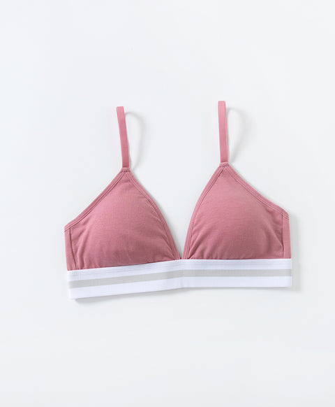 Freedom Fit Triangle Wireless Bralette with Back Hooks