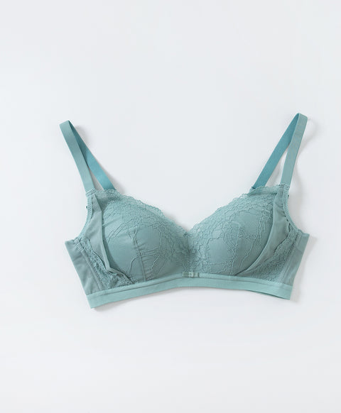 Lacey Dynamic U-Back Wireless Bralette with Back Hooks