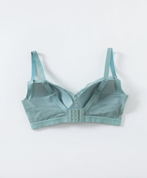 Lacey Dynamic U-Back Wireless Bralette with Back Hooks