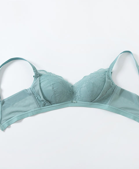 Lacey Dynamic U-Back Wireless Bralette with Back Hooks