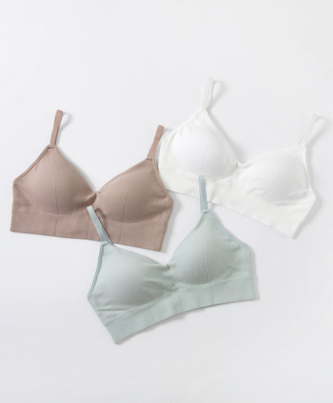 Basic Rib Bralette with Back Hook