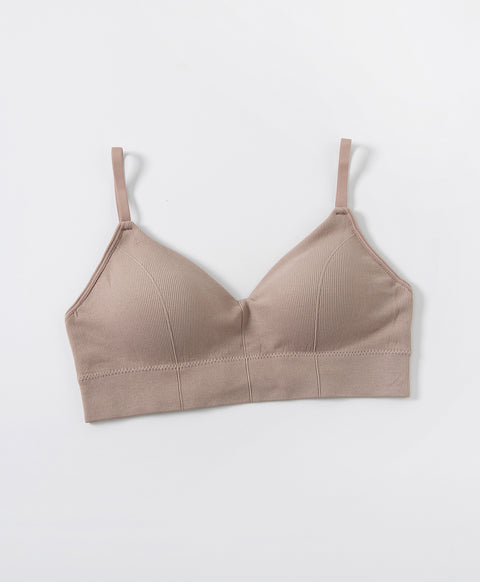 Basic Rib Bralette with Back Hook