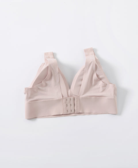 Clean-Cut Seamless Wireless V-Bra