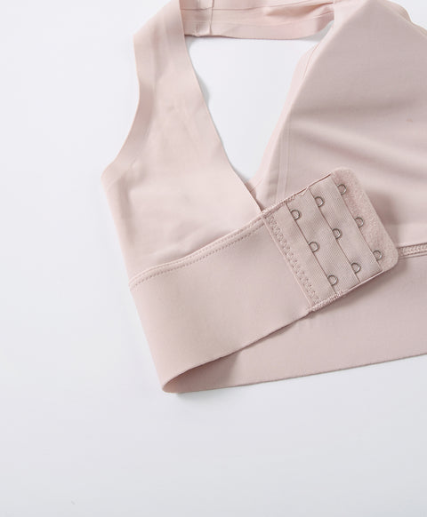 Clean-Cut Seamless Wireless V-Bra
