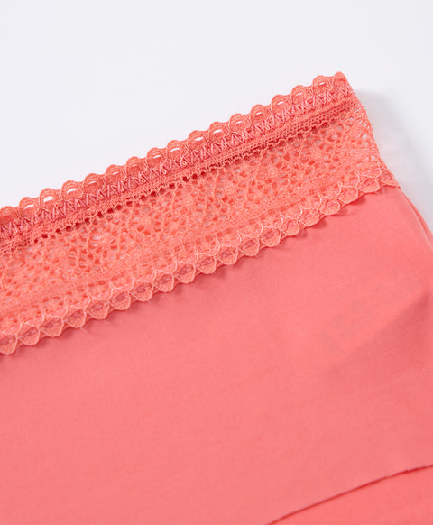 Clean Cut Lace Trim Low waist Hipster Panty
