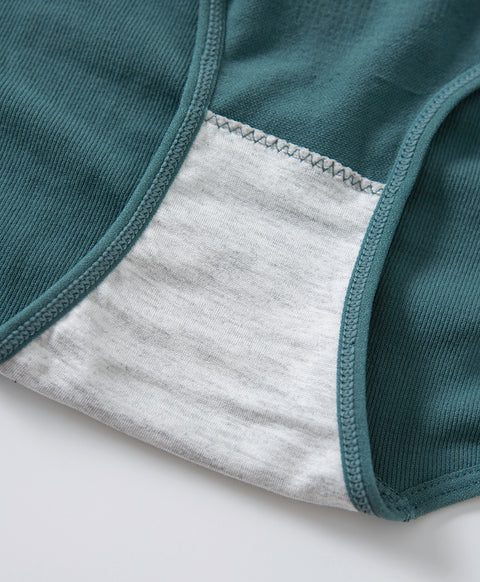 Elegant Seamless Mid Waist Midi Panties