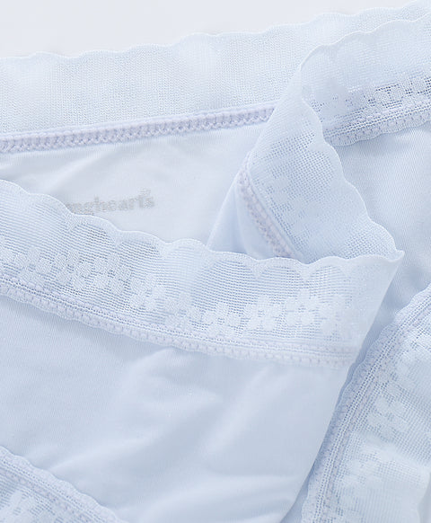 Floral Whisper Mid-Waist Midi Panties